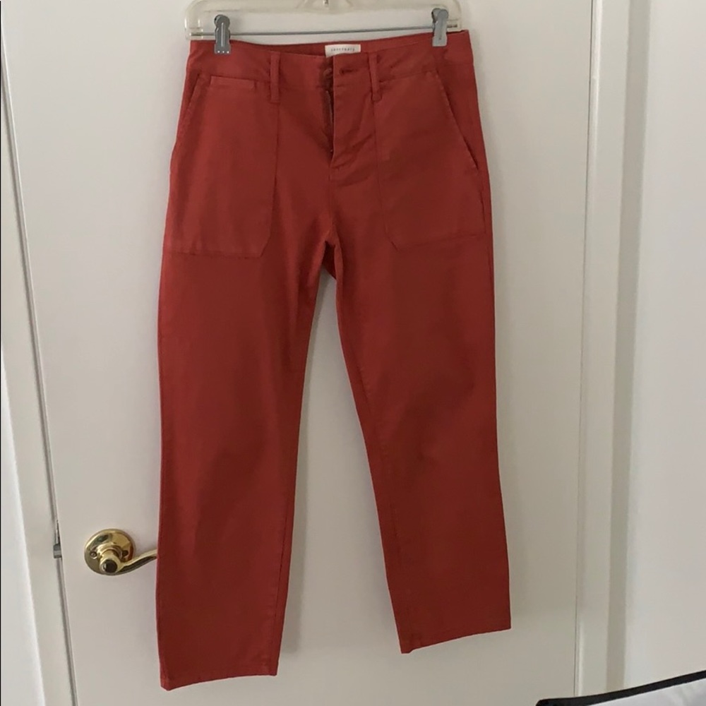 Sanctuary Women's Cropped Pants in Rust